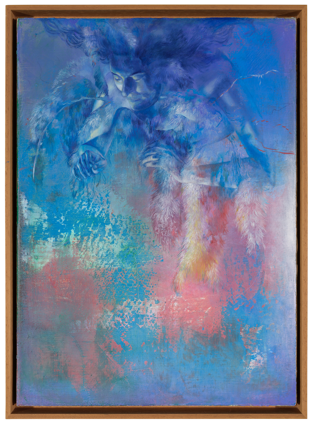 Isabelle Dutoit – 2025 - Figur im Blau